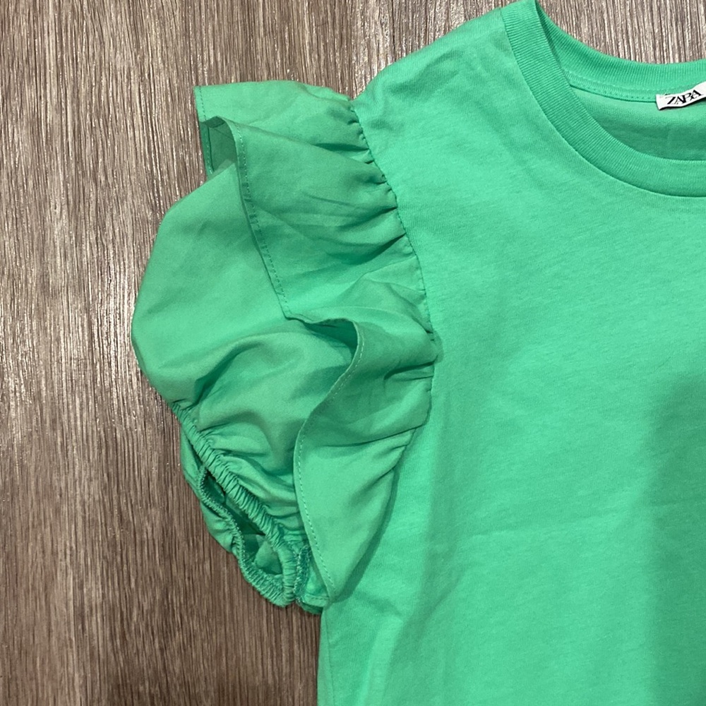 Zara puff sleeve top - Picture 2 of 4